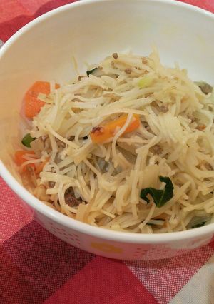 子どもの焼きそうめん(離乳食)-レシピのメイン写真