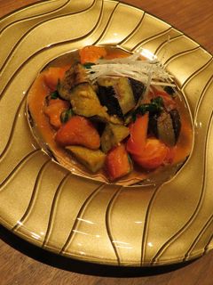 茄子とトマトのにんにく醤油炒め-レシピのメイン写真