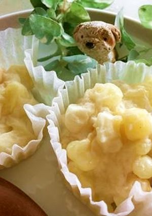 レンジで2分★鬼まんじゅう風チーズ味-レシピのメイン写真