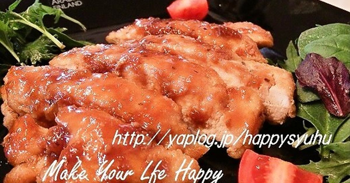 鶏もも肉deコク旨☆照り焼きチキン by ジャカランダ