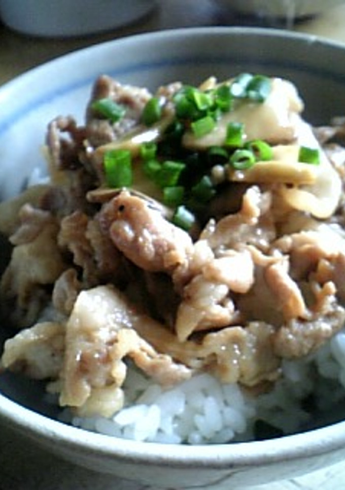 豚マヨ丼-レシピのメイン写真