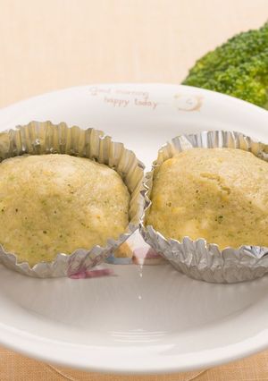 ブロッコリーの蒸しパン-レシピのメイン写真