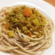 *マクロビ*大根ドライカレースパゲッティ