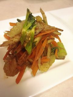 セロリとごぼうと人参のきんぴら-レシピのメイン写真