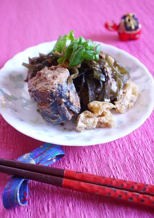 サバ缶と昆布の甘辛煮-レシピのメイン写真