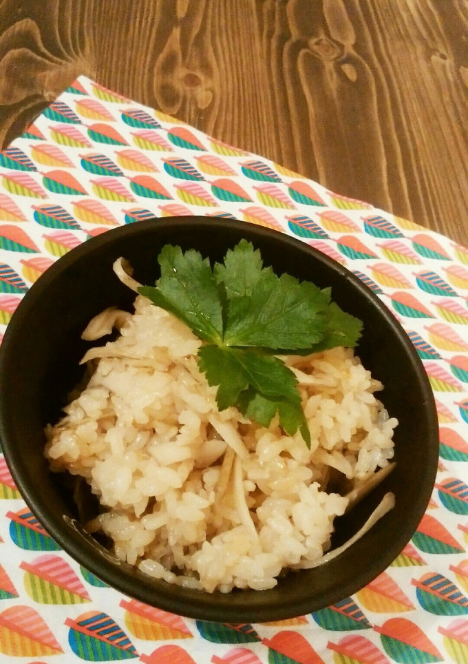 生姜香る♡ごぼうと舞茸の炊き込みご飯☆-レシピのメイン写真