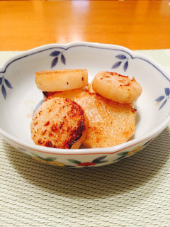 超簡単 長芋バター醤油焼き お弁当にも-レシピのメイン写真