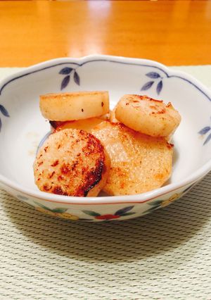 超簡単 長芋バター醤油焼き お弁当にも-レシピのメイン写真