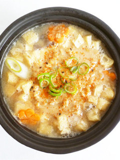 4つの大豆たんぱくで 具だくさん納豆汁-レシピのメイン写真