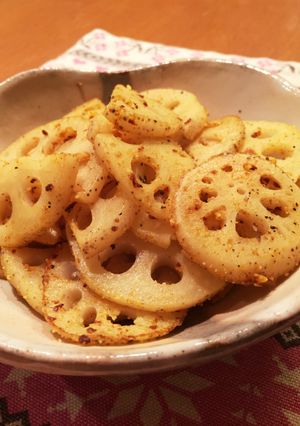 バター香る♪蓮根のカレーきんぴら-レシピのメイン写真