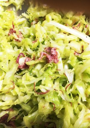 キャベツとコンビーフで簡単小鉢-レシピのメイン写真
