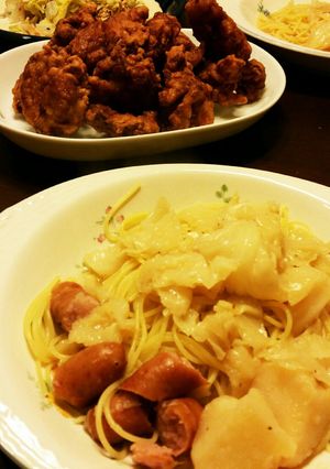 ポトフのリメイクパスタ-レシピのメイン写真