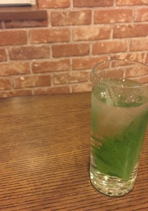 レンジで大葉(青じそ)のドリンク-レシピのメイン写真