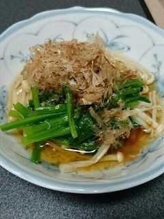 ☆ほうれん草とエノキのおひたし☆-レシピのメイン写真
