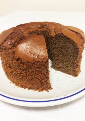 チョコシフォン！バレンタインに！失敗なし-レシピのメイン写真