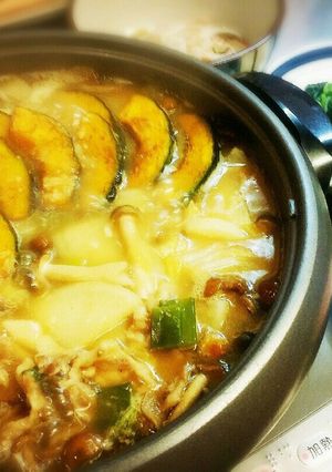 ♡とろ~りあったかキノコと冬野菜鍋♡-レシピのメイン写真