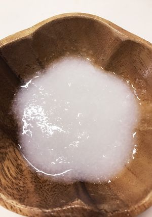 離乳食初期ゴックン期☆鍋で簡単10倍粥-レシピのメイン写真