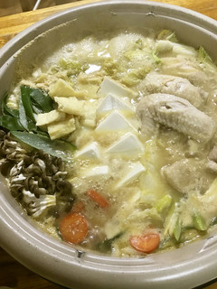 疲労回復、美肌効果抜群!とり野菜みそ鍋-レシピのメイン写真