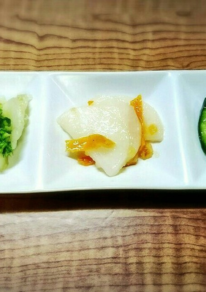 ゆず塩でちゃちゃっと野菜の浅漬け-レシピのメイン写真