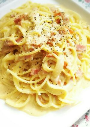 ☆濃厚大人のブルーチーズのカルボナーラ☆-レシピのメイン写真