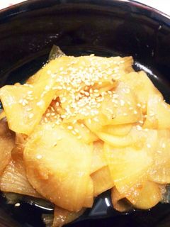 パリパリ沢庵炒め~♥お弁当にも入れます✌-レシピのメイン写真