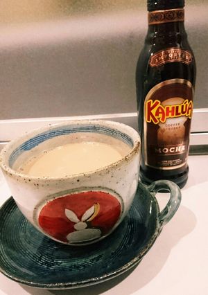 おとなの夜のホットなカフェオレ-レシピのメイン写真