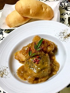 炊飯器で簡単 カレー煮込みハンバーグ-レシピのメイン写真