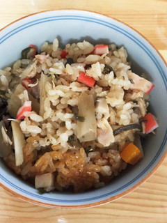 とても簡単炊き込みご飯♪-レシピのメイン写真