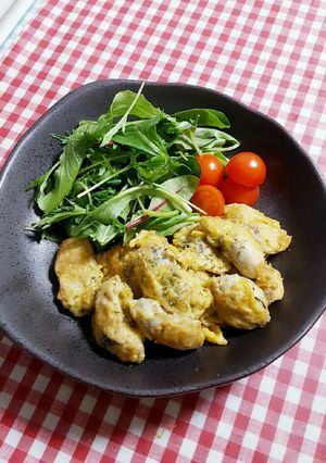 簡単おかず♡チーズ牡蠣ピカタ-レシピのメイン写真