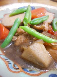 鶏肉と里芋と人参の煮物-レシピのメイン写真