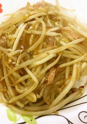 もやしあんかけ丼-レシピのメイン写真