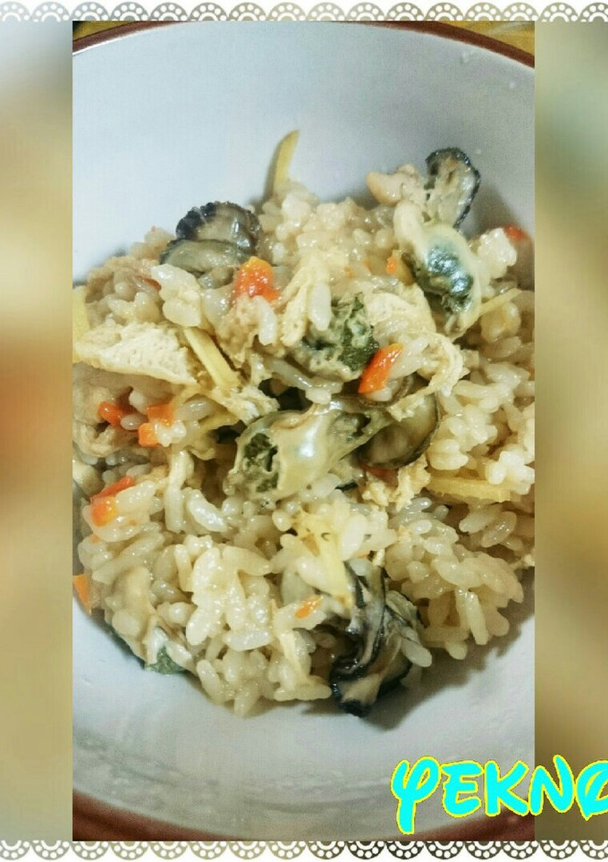 ＊牡蠣の炊き込みご飯＊-レシピのメイン写真