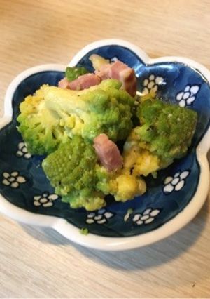 10分で簡単！ロマネスコのガーリック炒め-レシピのメイン写真