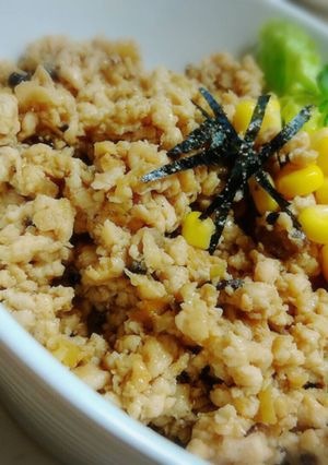変幻自在にアレンジ出来るスーパー鶏そぼろ-レシピのメイン写真