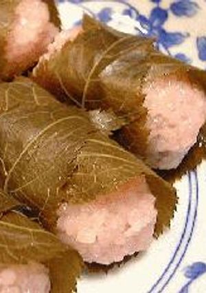 電子レンジで桜餅♪-レシピのメイン写真