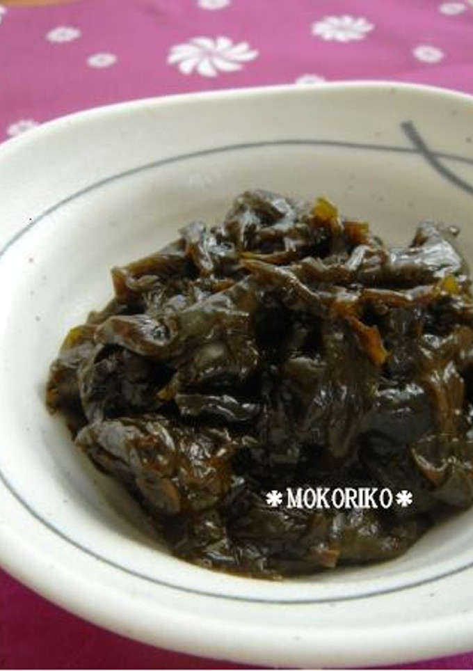 ご飯のお供★わかめのつくだ煮-レシピのメイン写真