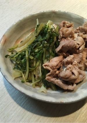 ご飯が進む！シャキシャキ千筋水菜の煮物-レシピのメイン写真