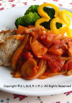 アップルソースのポークソテー-レシピのメイン写真