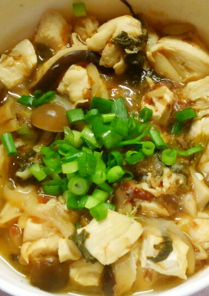 鶏ささみと きのこ❀大葉の甘酢さっぱり煮-レシピのメイン写真
