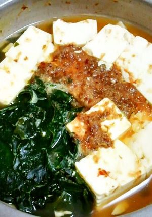豆腐とわかめのさっと煮-レシピのメイン写真