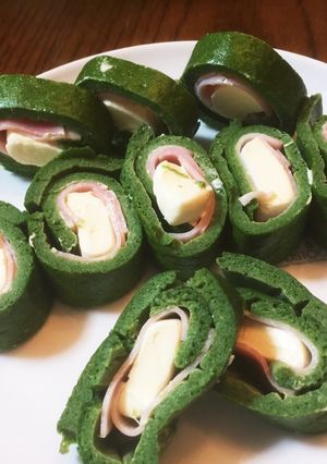 ほうれん草卵のチーズ巻き スペイン風-レシピのメイン写真