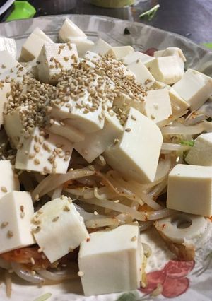 もやしサラダ☆和風キムチ風味-レシピのメイン写真