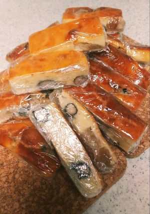 リンゴと黒豆のヨーグルトチーズケーキ-レシピのメイン写真