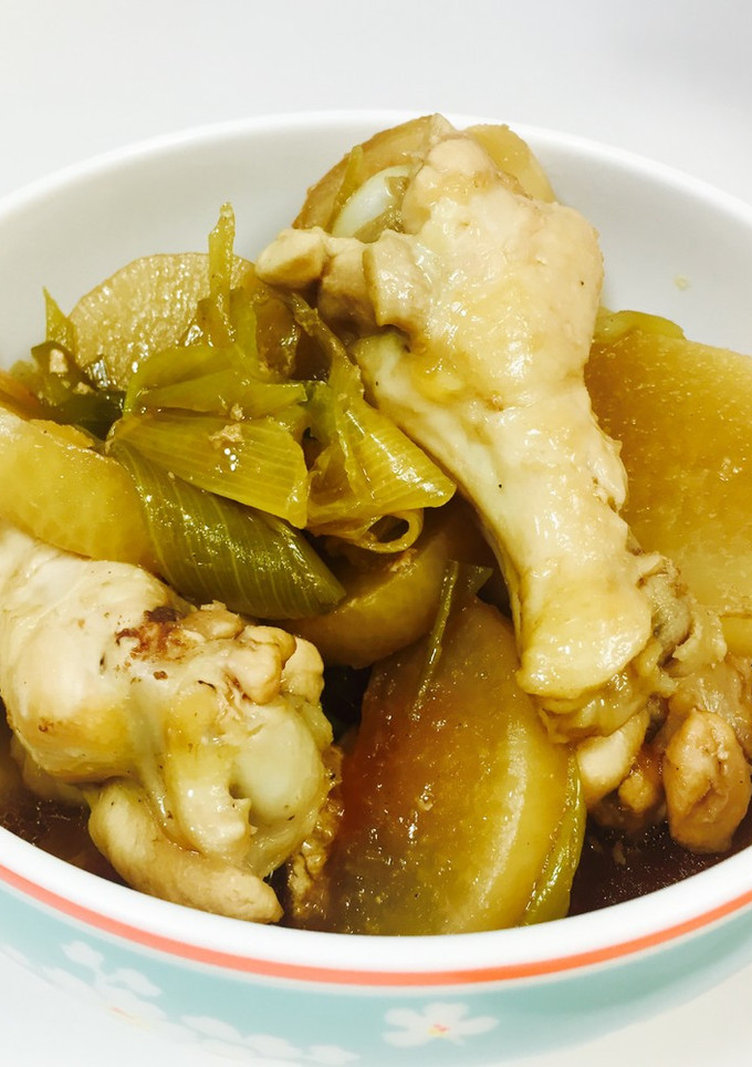 炊飯器☆大根と手羽元のさっぱり煮-レシピのメイン写真