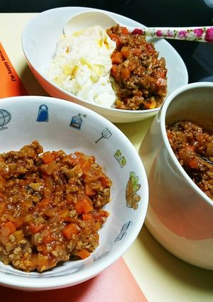栄養満点！トマト缶で万能ミートソース-レシピのメイン写真