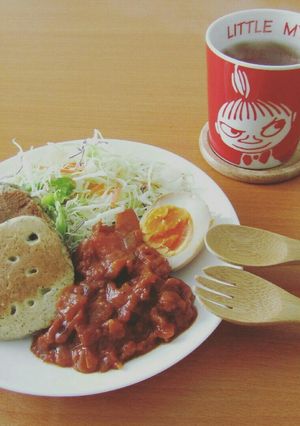佐藤さんちの朝ごはんプレート-レシピのメイン写真