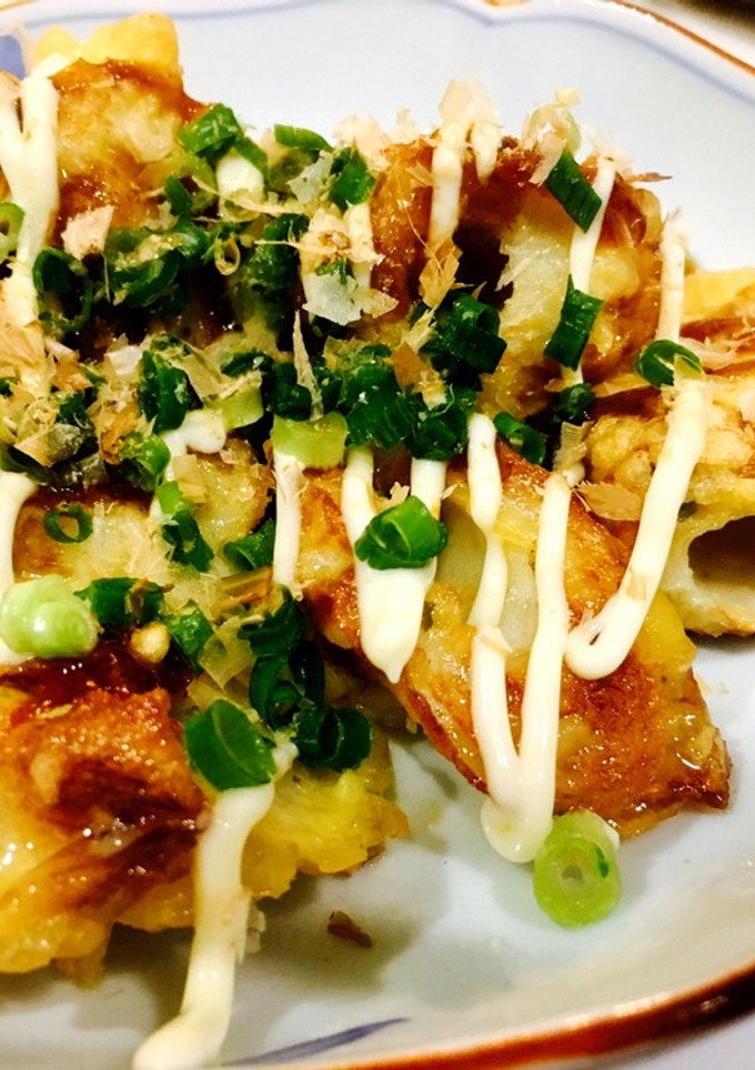 ちくわdeお好み焼き風味揚げ-レシピのメイン写真