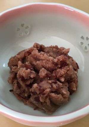 ゆで小豆+おからパウダーで小倉あん風-レシピのメイン写真