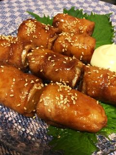 *照り焼き風 ネギの豚肉巻き*-レシピのメイン写真