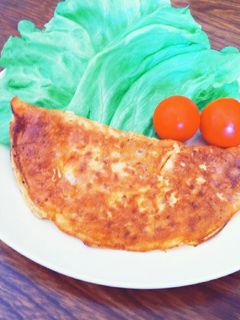 簡単!納豆オムレツ-レシピのメイン写真